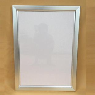 前开告式铝合框金海否报框电梯广公启司制度框磁吸框定铝合金相框