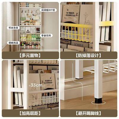 ?新款洞板门后置架超薄CA17G71置物洞架窄贴墙落物地多层绘收纳柜