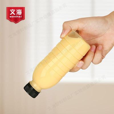 食DIZ品级耐高温塑瓶饮料瓶性一pp热饮瓶茯苓膏瓶豆次浆瓶奶料茶