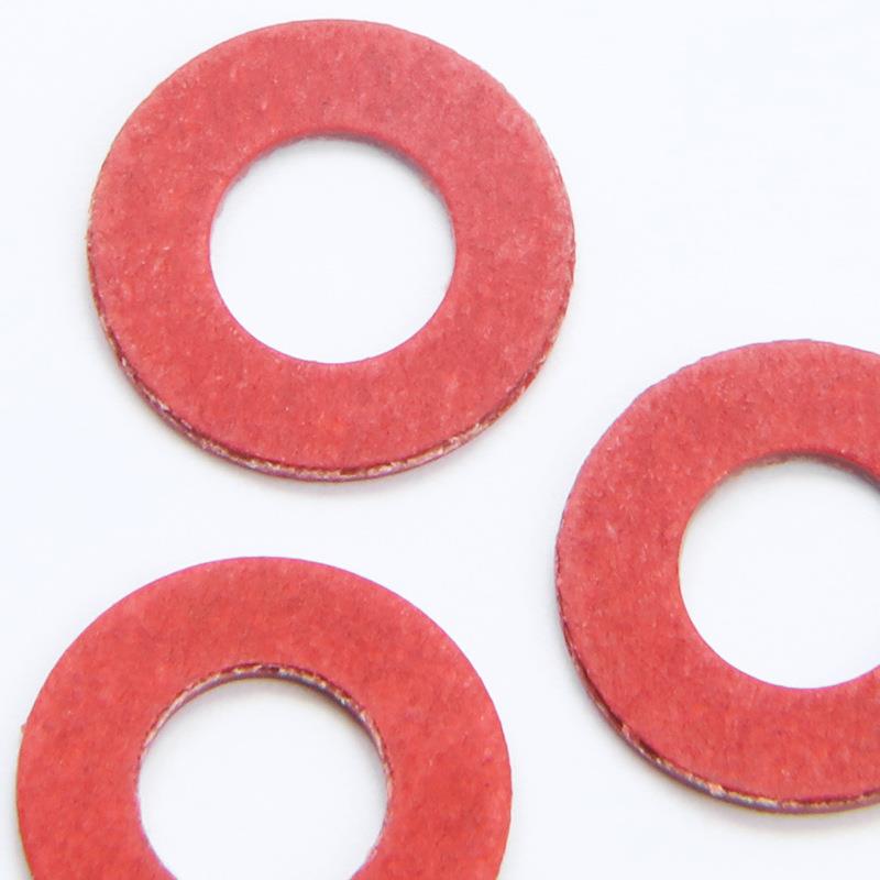 绝缘垫片 红钢纸垫圈 快巴纸红介子绝缘平垫红纸垫 M2MM4M5M6M8