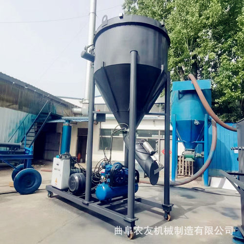 泥浆石子气力输送机 大功率负压真空上料机 石灰石粉长距离吸灰机