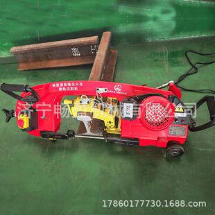 便携式无火花金属切割线锯 50轨60轨新能源锯轨机轨道钢轨防爆