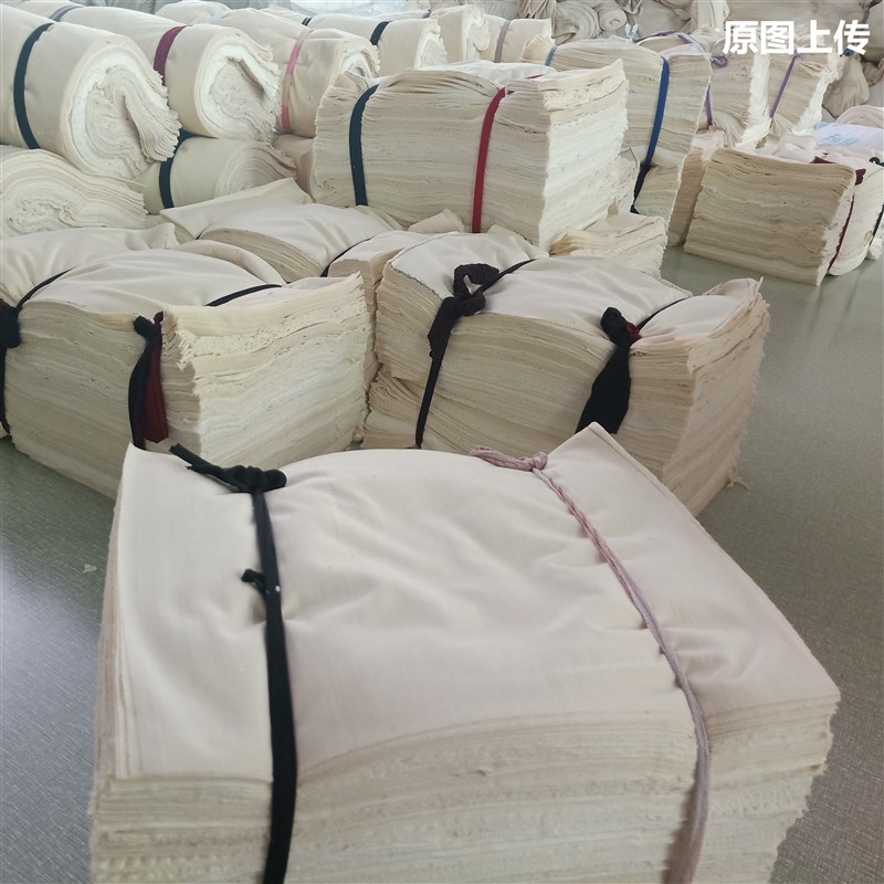 擦机布全棉工业抹布原白色不掉毛吸油吸水劳保标准尺寸50斤