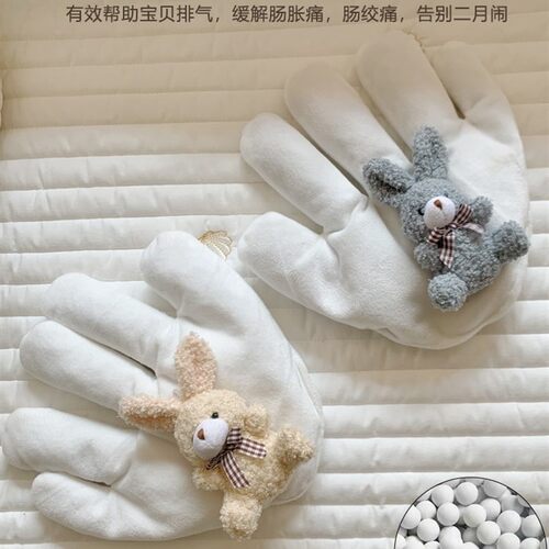 。新生婴儿自主入睡神器防惊跳手掌压惊米袋哄娃睡觉宝宝安全感抱