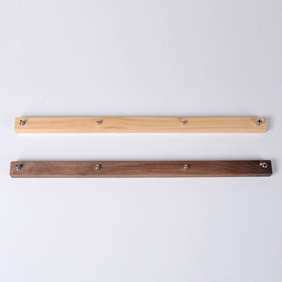 PTLIFE平田 松木黑胡桃木长条吊灯实木一字LED灯饰专用灯座吸顶盘