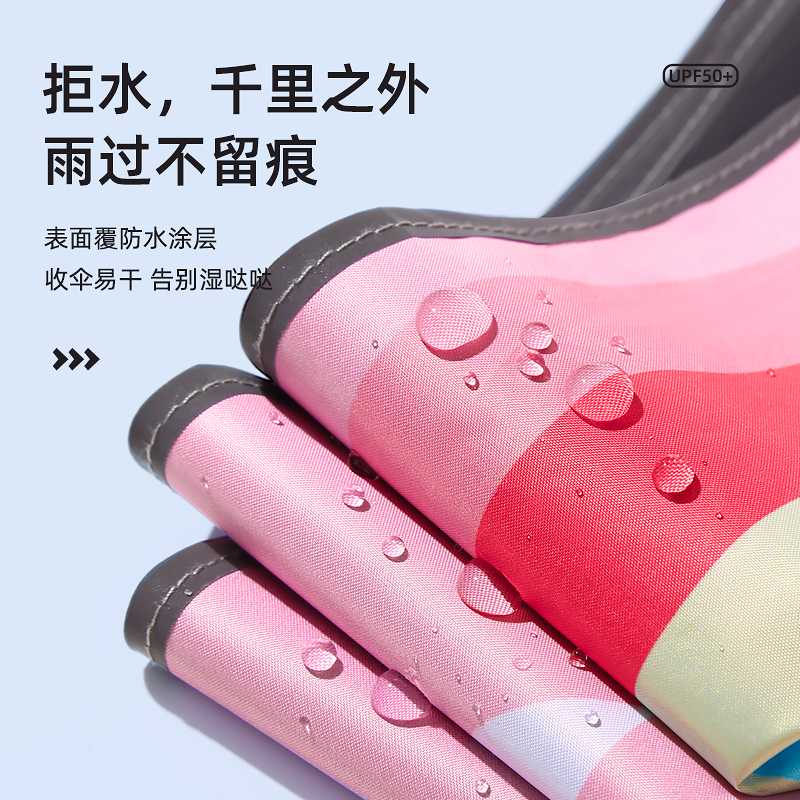 牧萌儿童雨伞女孩公主风晴雨两用小学生男童幼儿园男孩宝宝太阳伞