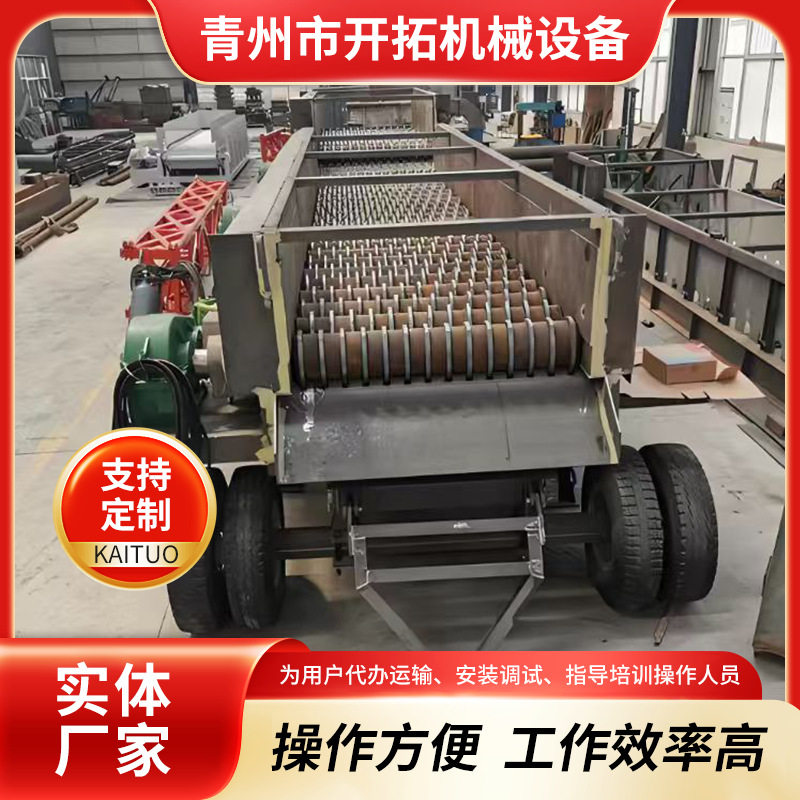 泥石分离机筛分均匀处理量大一机多用重型建筑垃圾分选设备