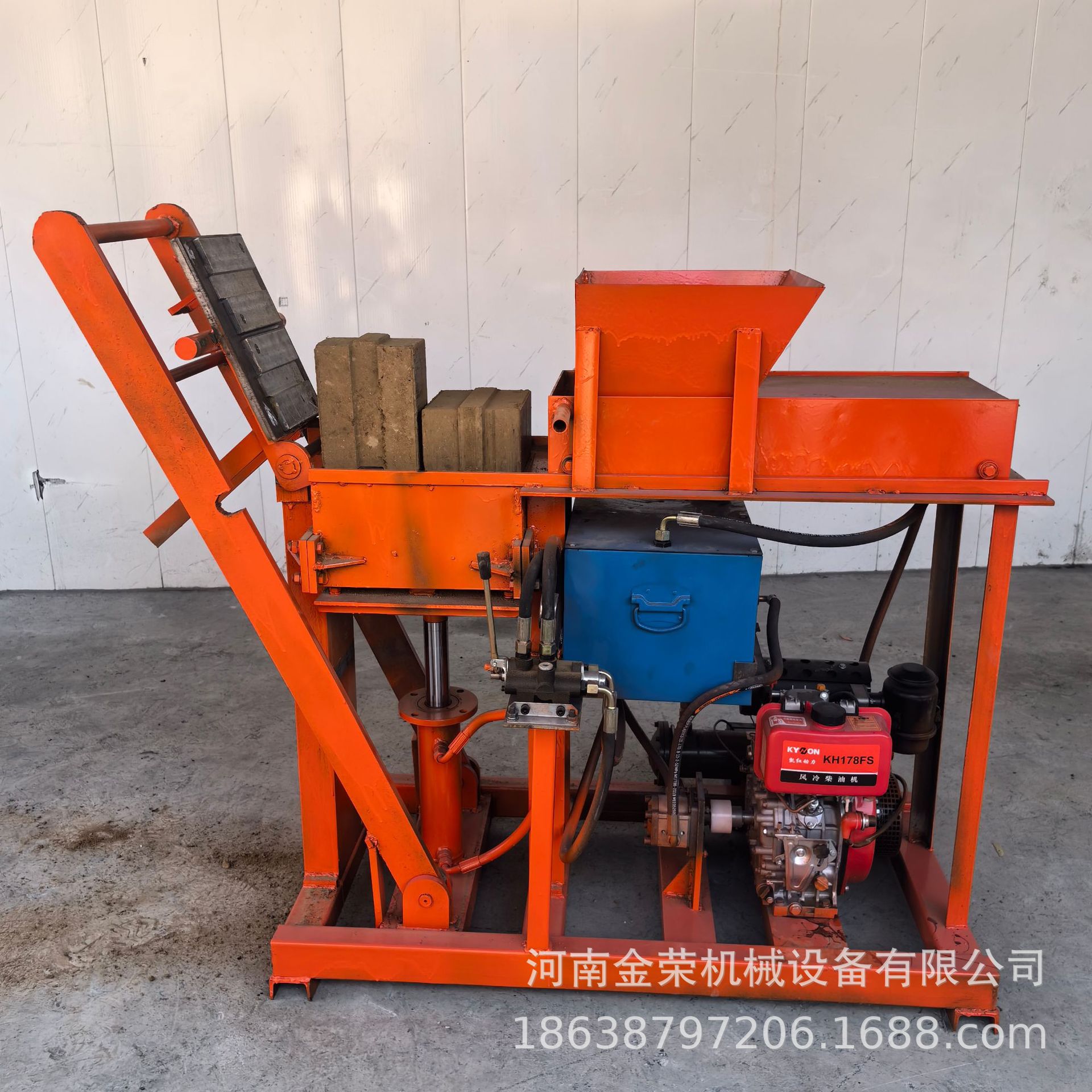 非洲乐高黏土砖机联锁黏土制砖机手动积木液压空心免烧土砖设备