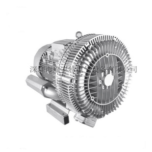 雕刻机配套高压鼓风机现货1RB320A11 1.1kw200v双叶轮旋涡气泵
