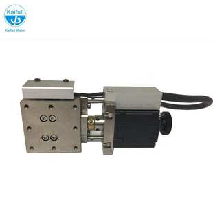 凯福直线型高精度微调台 精密电动微调台厂家 反复定位精度±5um