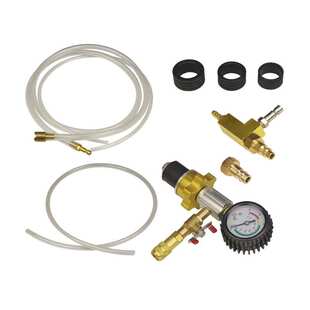 8件套真空水箱更换工具防冻液水箱加注器压力表更换检测工具