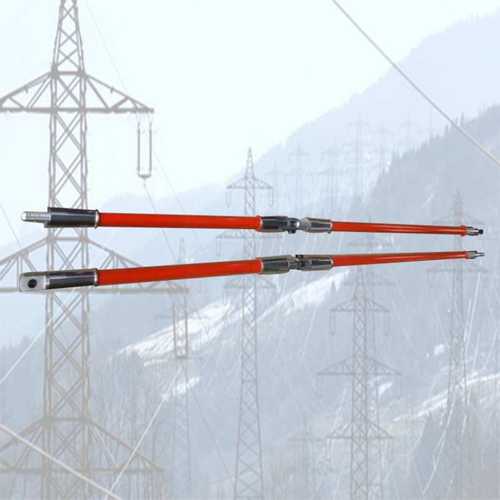 电力施工防潮绝缘子更换工具带电作业绝缘拉棒φ32耐高压拉棒