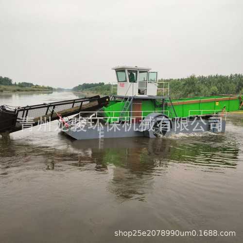 河道水面保洁设备 水草收割船 水库电站打捞船