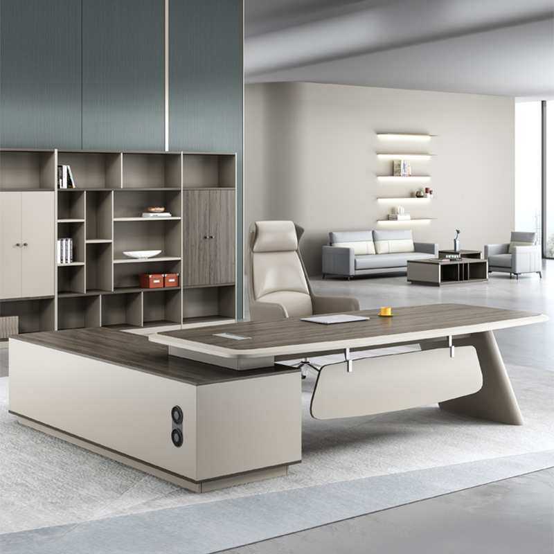 老板桌办公桌总经理桌办公室老板大班台简约现代总裁主管办公桌椅