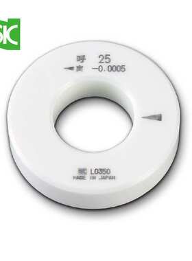 新泻SK 量规供应3-50mm 25超过~32以下超耐久性陶瓷环规