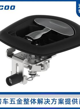 A7892特种卡车铝工具箱锁T型鱼尾锁MS902越野改装拖车机械门锁