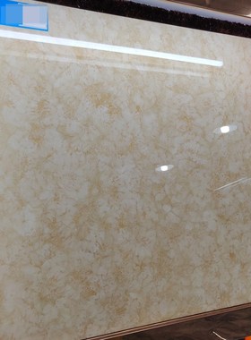 800亮光中黄色爆米花微晶石瓷砖 客餐厅厨卫过道简约现代地砖室内