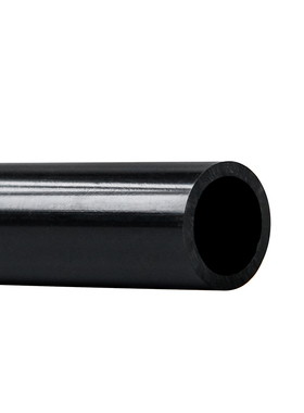 现货纯黑色PVC管U-PVC给水黑色水族鱼缸上下过水管2025324050