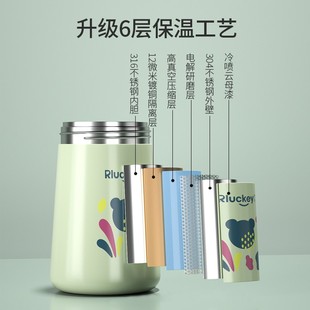 鸭嘴杯吸管杯二合一防胀气学饮杯保温奶瓶婴儿6个月宝宝1岁2以上3