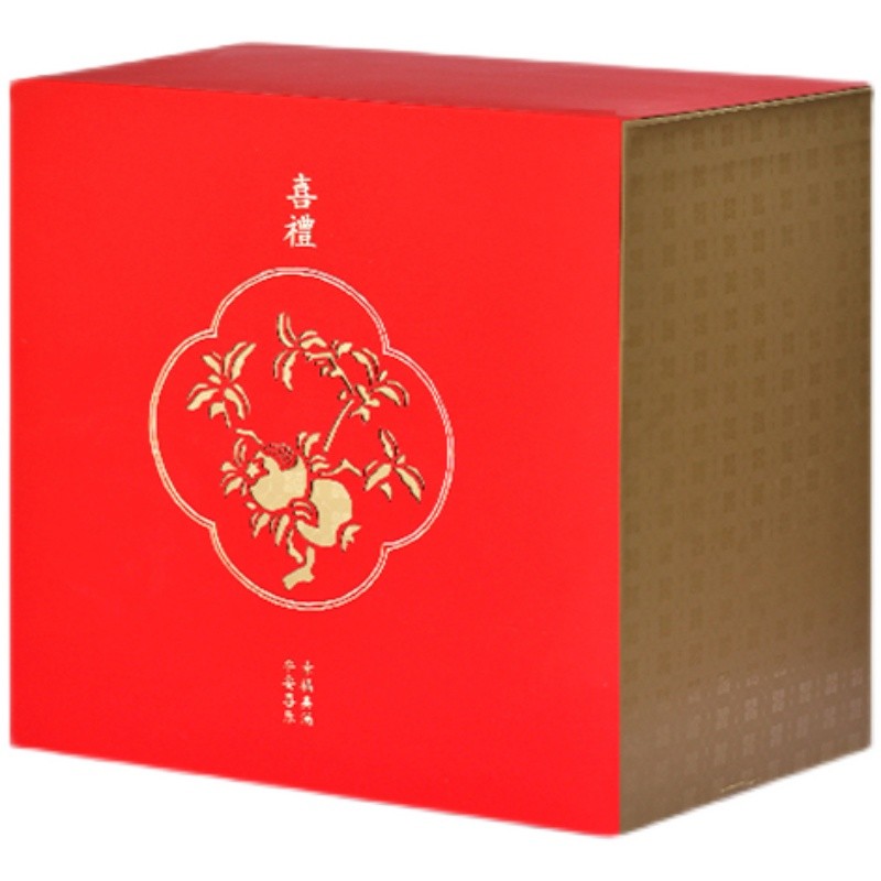 实用新婚礼物结婚订婚礼品送朋友新人敬茶陶瓷餐具喜碗套装