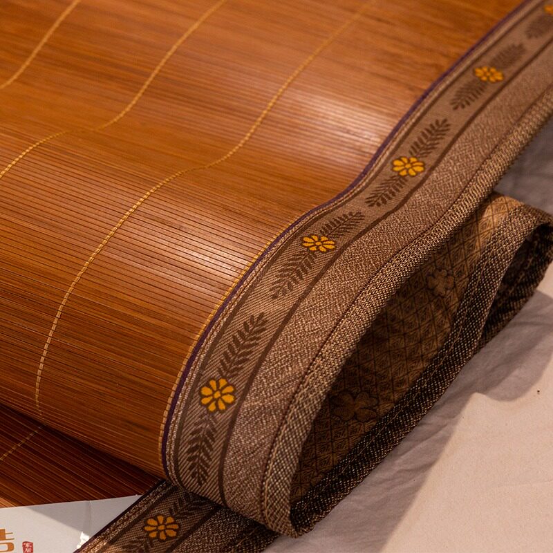 凉席竹席夏季1.1/1.2/1.3/1.4/1.6/1.5m床直筒2米宽席子定制尺寸