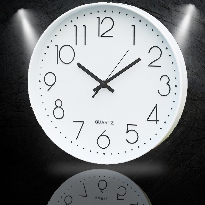 艺术钟表客厅挂钟风极简时钟挂墙家用时尚简约卧室静音石英钟新款