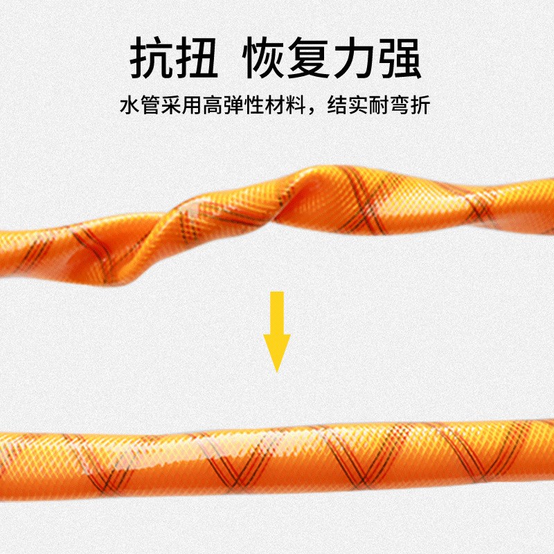 PVC线管蛇皮管4层防冻网管塑料水管软管农用灌溉浇地浇花管子