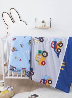 纯棉被套单件全棉单人被罩120x150cm儿童N幼儿园婴儿宝宝卡通被子