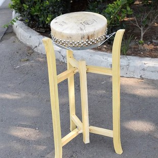 木质班鼓架实木京班鼓架子可折叠三角板鼓支架乐器支架配件