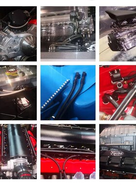 AN4/AN6/AN8/AN10AAN12四氟铁氟龙钢丝不锈钢编织油管PTFE管