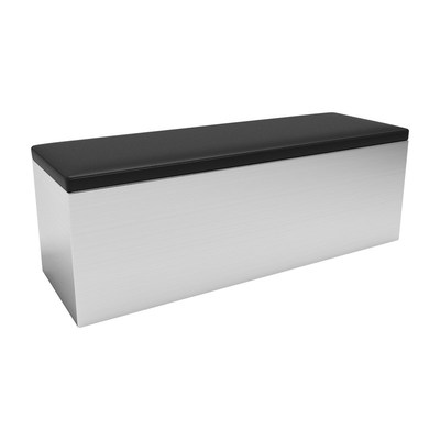 工业风咖啡厅靠墙卡座沙发奶茶甜品店不锈钢桌椅无靠背长条凳定制