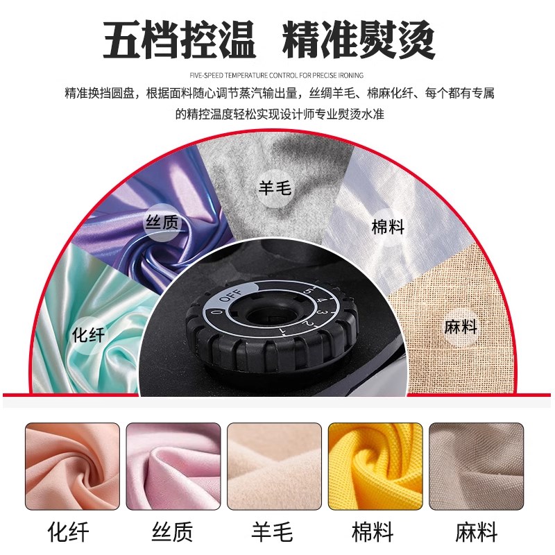 杰克专业吊瓶式蒸汽电熨斗大功率工业烫斗服装干洗窗帘店家用熨斗