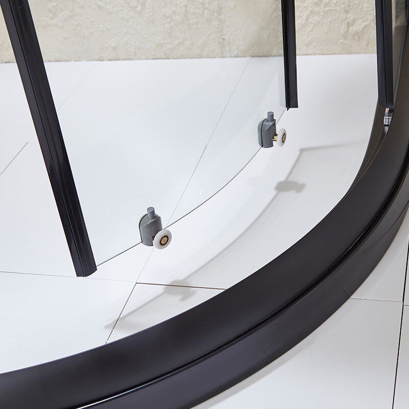 新款洗澡间简易淋浴房整体淋浴房隔断玻璃干湿分离浴室浴屏定制