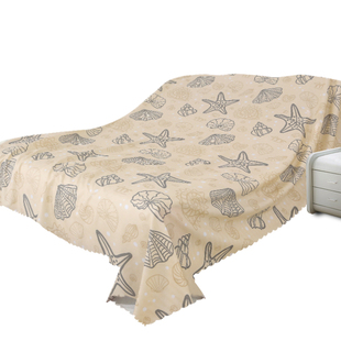 盖布防尘布家用床防尘罩电视遮灰布厨房遮盖布遮布T鞋架衣架遮尘