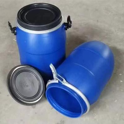 厂家料直供30塑法兰桶L5L/60L化工抱箍桶废UPU液铁0箍桶