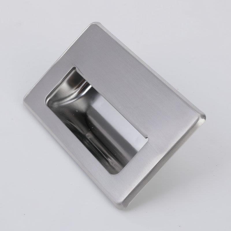 供应LS59机械电柜拉手电柜2门锁手拉嵌入式不锈ATZ钢移门电柜拉手