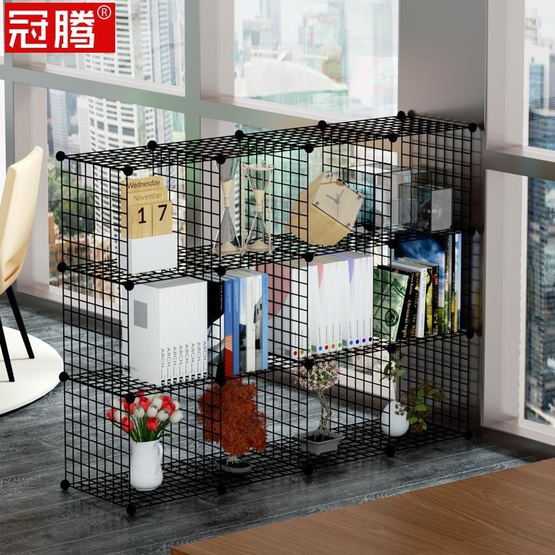 铁艺置物架房间办公室卧室玄关隔断墙镂空花架客厅室内屏风柜北欧
