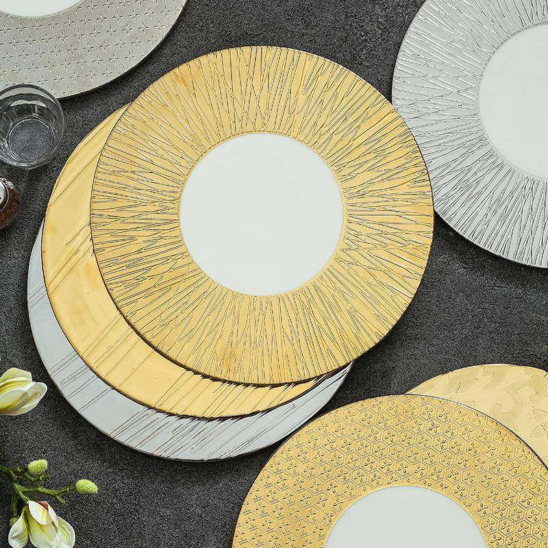 轻奢陶瓷牛盘高具级感排CMB西餐盘北盘欧风意面商用摆盘餐ins风菜