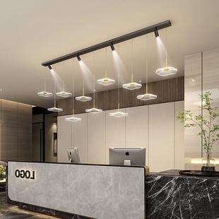 办约现代前台吊灯长749条海鸥装 饰北欧餐厅灯公简室个吧台创意性