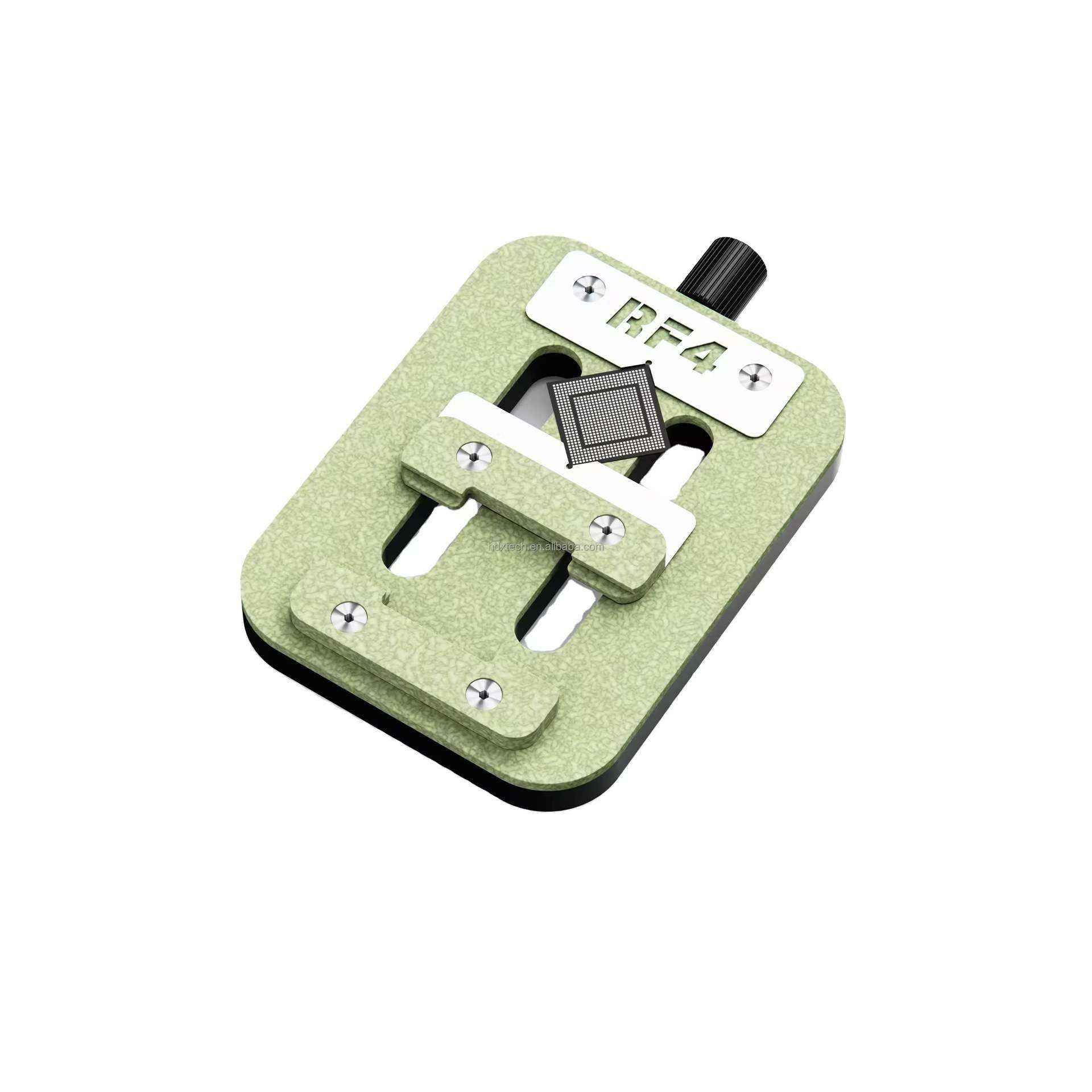 RF4多功能芯片除胶夹具手机维修CPU主板固定卡具BGA芯片夹具台