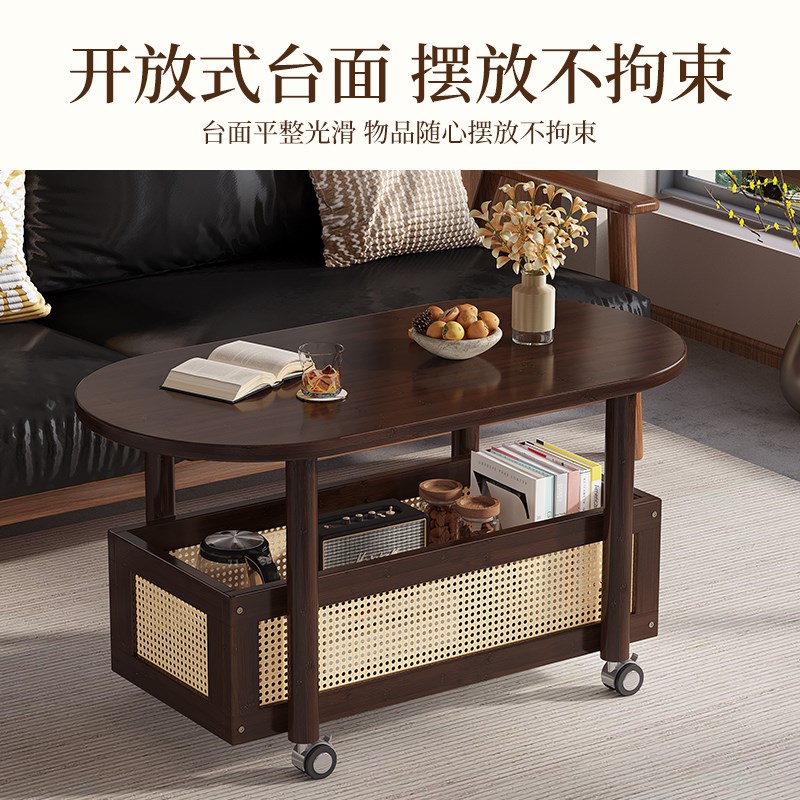 创意小茶几客厅家用现代简约小户型2025新款轻奢高级感.可移动边