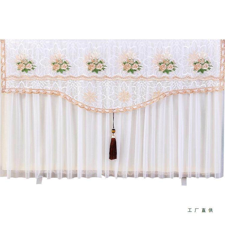 电视尘轻罩面套盖布5F5M7SS795奢防挂壁式曲液晶电视柜盖巾简约电