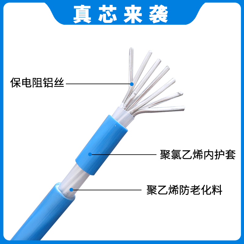 国标双皮铝线10 16 25 35 50平方家用室外单芯电V线铝芯多股架空