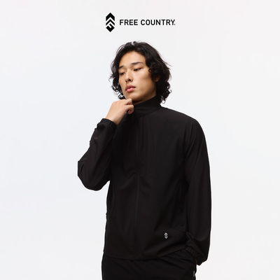 【秋冬新品】Free Country2026 男式网眼拼接外套夹克休闲风
