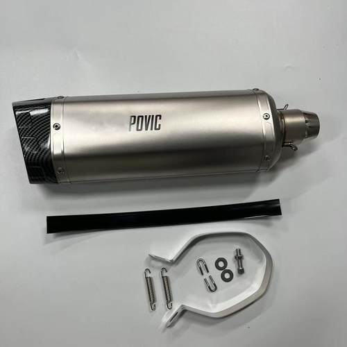 不锈钢通用排气尾段Ninja400CBR650R1RC390Z900改装菱形排气