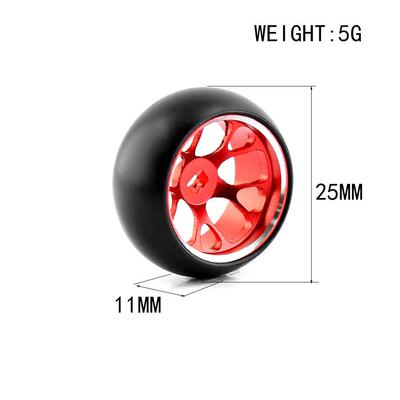 1/28蚊车K989K969P939284131-Q等金属轮毂漂移胎B款