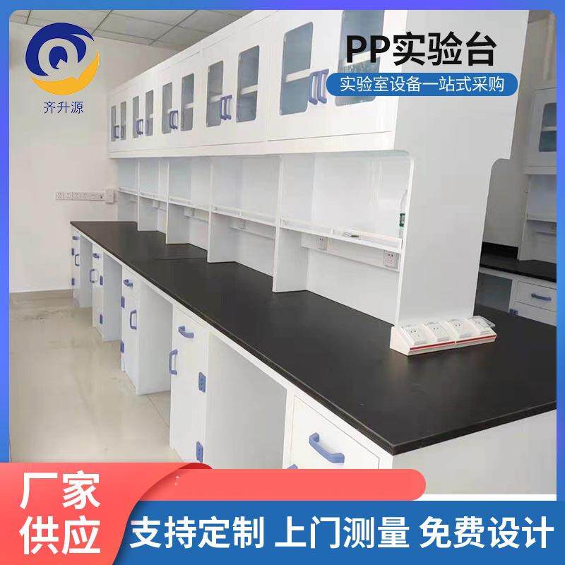 PP实验台化验室实验台工作台学校试验边台理化板台面操作台