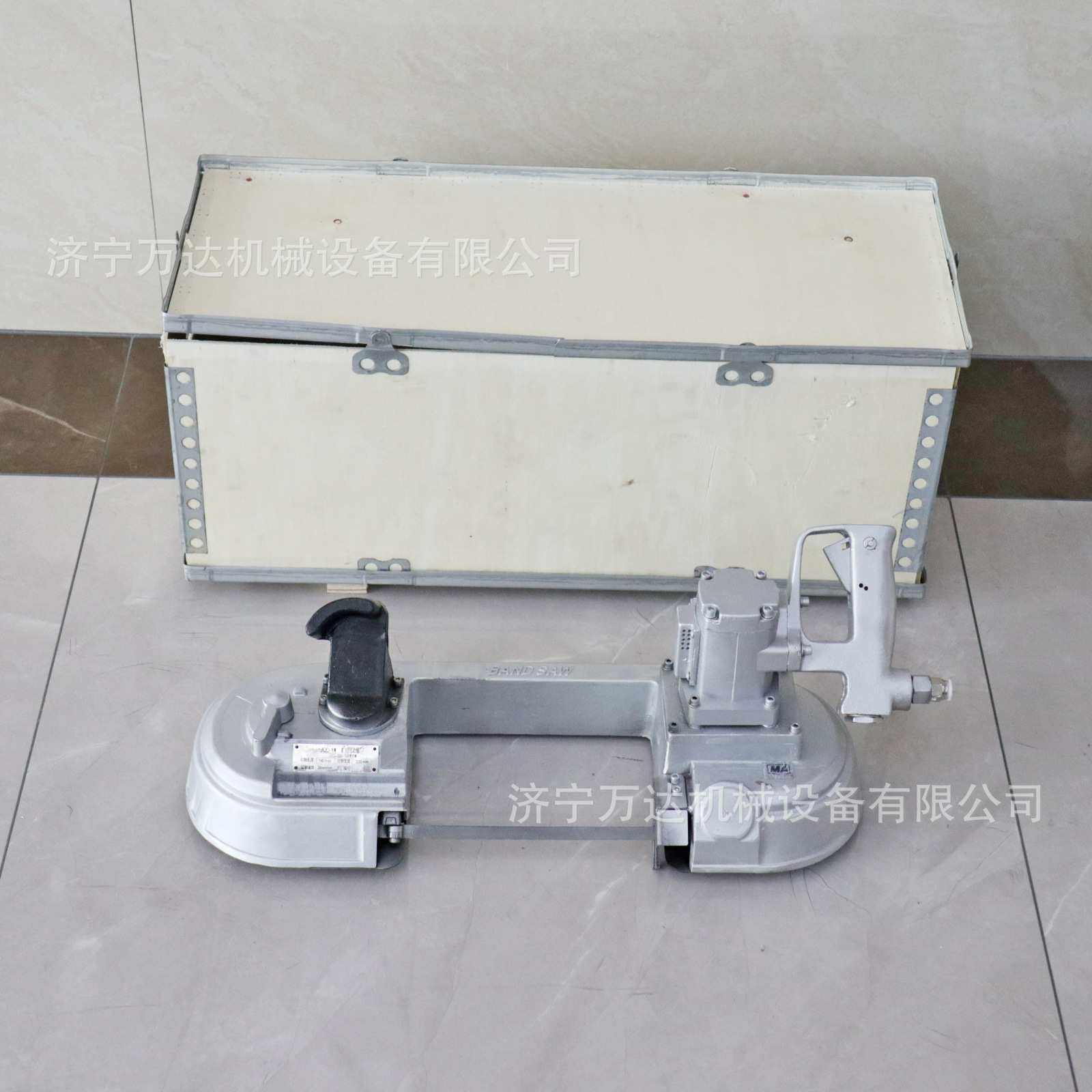 气动带锯FDJ-200气动切割带式锯井下无火花线锯机钢管钢丝切割锯