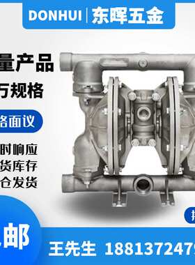 奥弗ALL-FLO气动双隔膜泵A050-NA3-TT3T-S70污水泵1/2寸容积泵