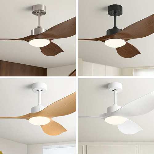 中古风餐厅风扇灯2025新款大风力客厅卧室吊扇灯家用静音电扇吊灯